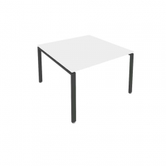 Переговорный стол 1 столешница Metal System Б.ПРГ-1.2 Белый/Антрацит